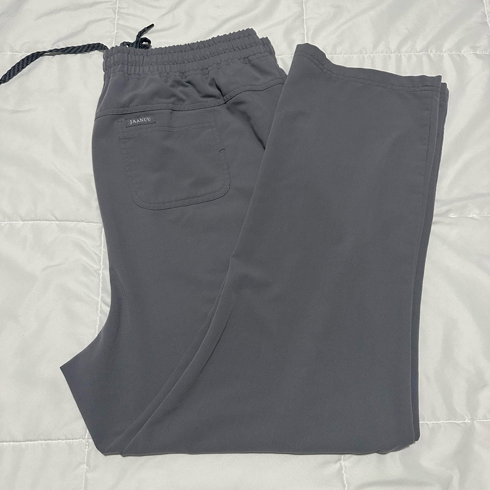 Jaanuu Men's Gray Scrub Pants, size XXL